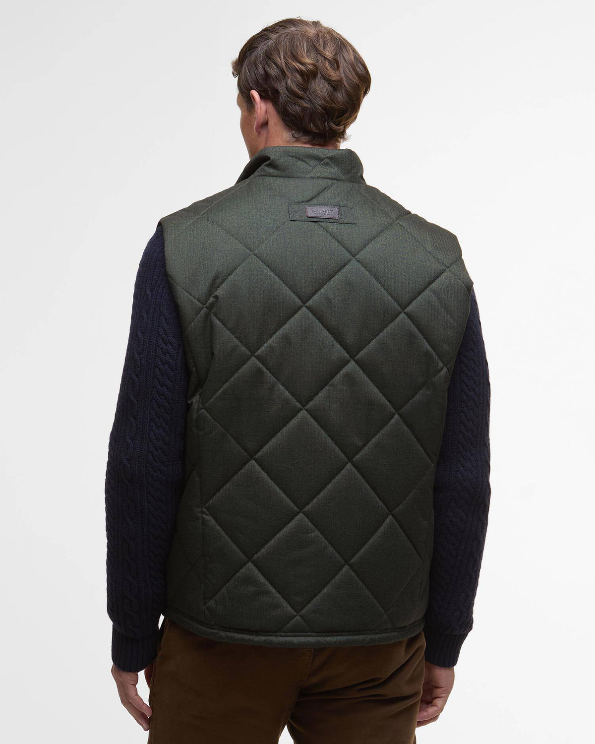 BARBOUR Winter Finn Gilet - Mens - Olive