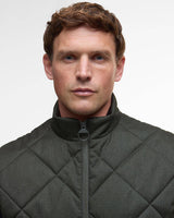 BARBOUR Winter Finn Gilet - Mens - Olive