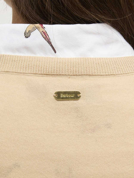 BARBOUR Wisteria Cardigan - Womens - Safari