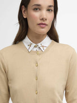 BARBOUR Wisteria Cardigan - Womens - Safari