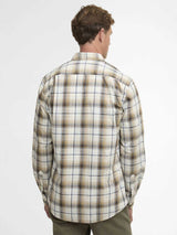 BARBOUR Witton Checked Regular Shirt - Mens - Whisper White
