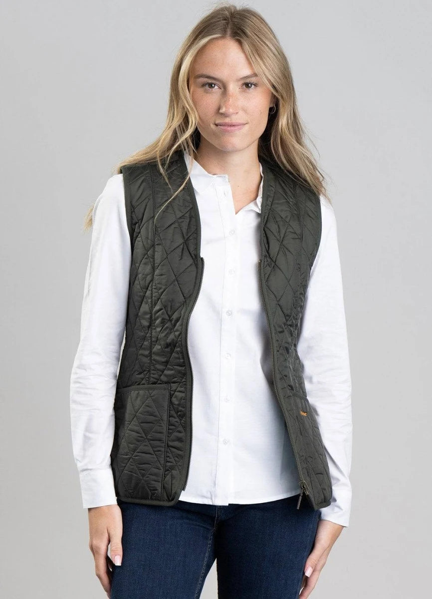 BARBOUR Women's Betty Fleece Liner - Dark Olive