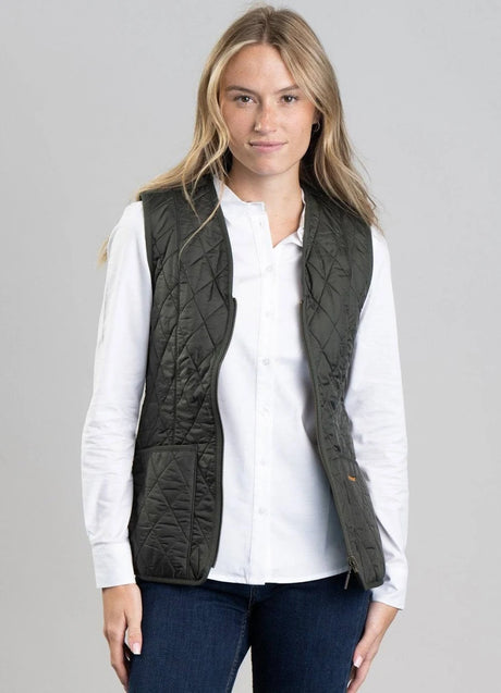 BARBOUR Women's Betty Fleece Liner - Dark Olive