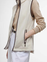 BARBOUR Women's Colton Country Fleece Gilet - Pearl