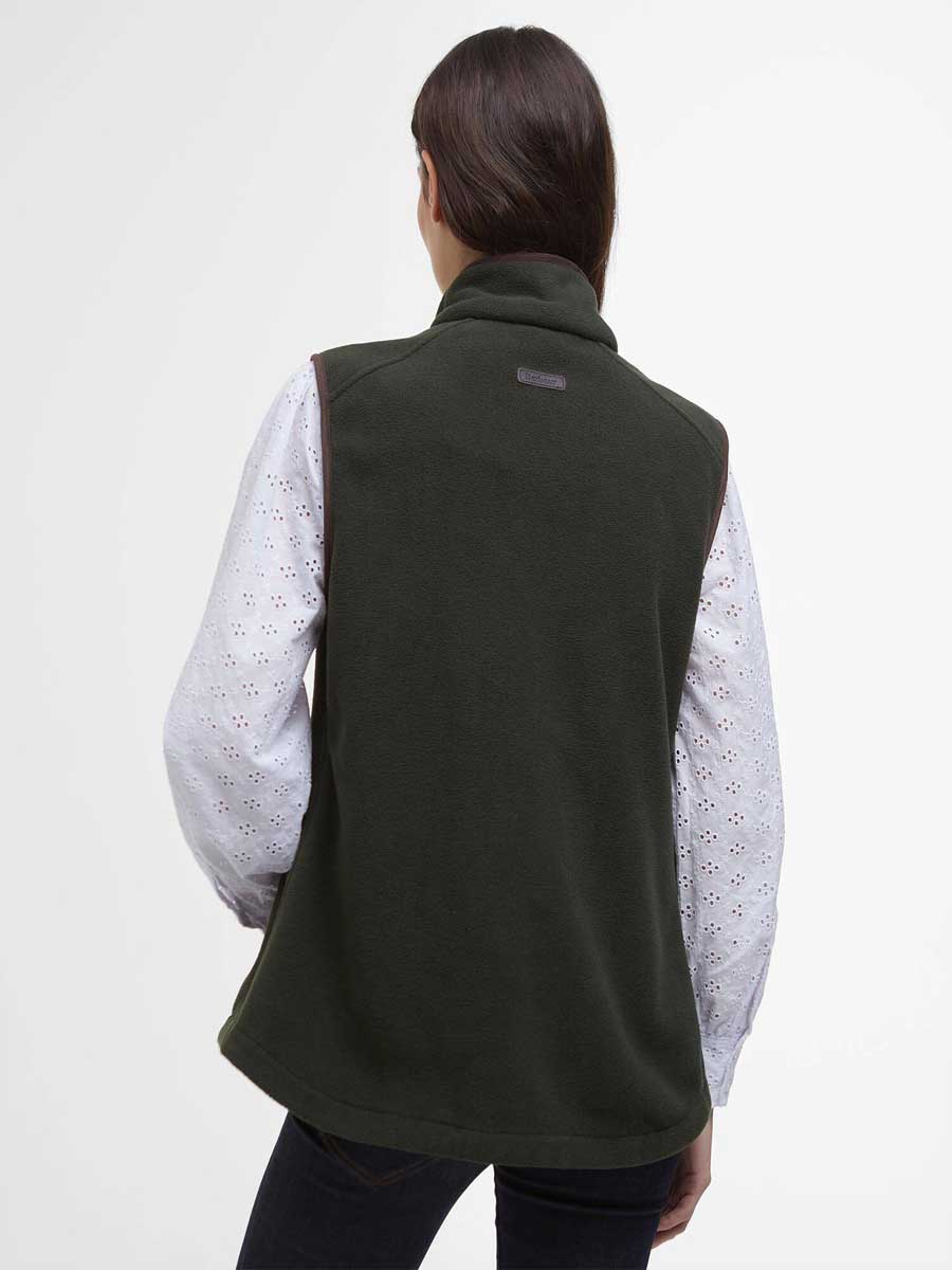 BARBOUR Women's Colton Country Fleece Gilet - Sage