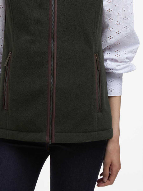 BARBOUR Women's Colton Country Fleece Gilet - Sage