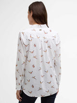 BARBOUR Women's Safari Long-Sleeved Shirt - Pheasant Print
