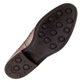 BARKER Calvay Shoes - Mens Country Brogues - Dark Brown Grain