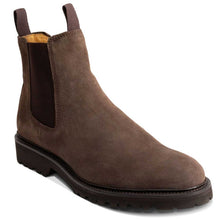 Load image into Gallery viewer, BARKER Camborne Xtra Lite Chelsea Boots - Mens - Brown Waxy Suede
