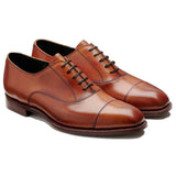 BARKER Chester Shoes - Mens Oxford - Antique Rosewood Calf