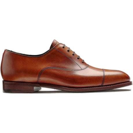 BARKER Chester Shoes - Mens Oxford - Antique Rosewood Calf