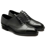 BARKER Chester Shoes - Mens Oxford - Black Calf