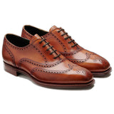 BARKER Gloucester Shoes - Mens Oxford - Antique Rosewood Calf