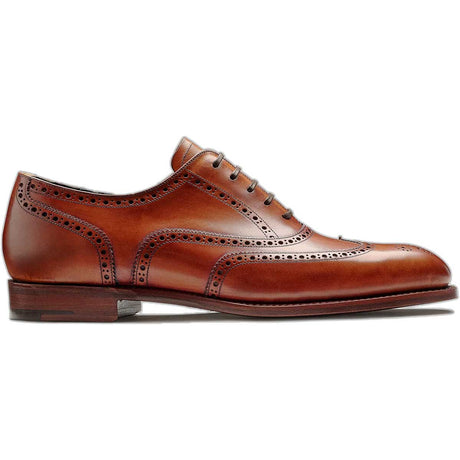 BARKER Gloucester Shoes - Mens Oxford - Antique Rosewood Calf