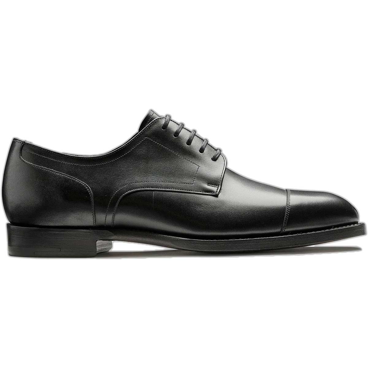 BARKER Hertford Shoes - Mens Oxford - Black Calf