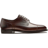 BARKER Hertford Shoes - Mens Oxford - Dark Walnut Calf