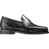 BARKER Jevington Shoes - Mens Loafers - Black Calf