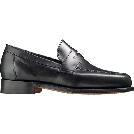 BARKER Jevington Shoes - Mens Loafers - Black Calf