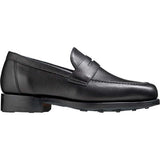 BARKER Jevington Shoes - Mens Loafers - Black Grain