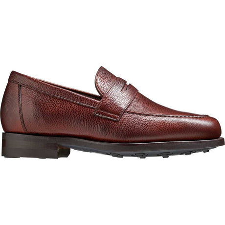 BARKER Jevington Shoes - Mens Loafers - Cherry Grain