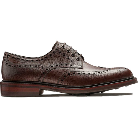 BARKER Kendall Shoes - Mens Brogues - Chocolate Grain