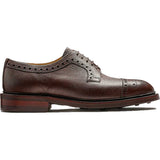 BARKER Keswick Shoes - Mens Brogues - Chocolate Grain