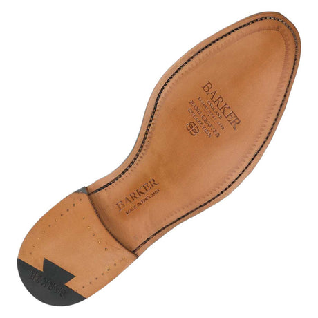 BARKER Lerwick Shoes - Mens Oxford Brogues - Antique Rosewood Calf