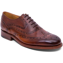 Load image into Gallery viewer, BARKER Liffey Shoes - Mens Brogue - Hand Brushed Brown
