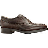 BARKER Malton II Shoes - Mens Brogue - Chocolate Grain
