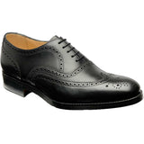 BARKER Malton II Shoes - Mens Brogue - Black Calf