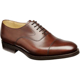 BARKER Malvern II Shoes - Mens Toe Cap Oxford - Ebony Calf
