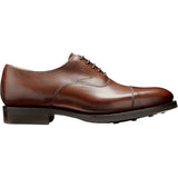 BARKER Malvern II Shoes - Mens Toe Cap Oxford - Ebony Calf