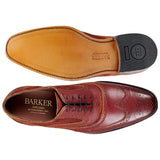BARKER McClean Shoes - Mens Brogue - Rum & Mustard
