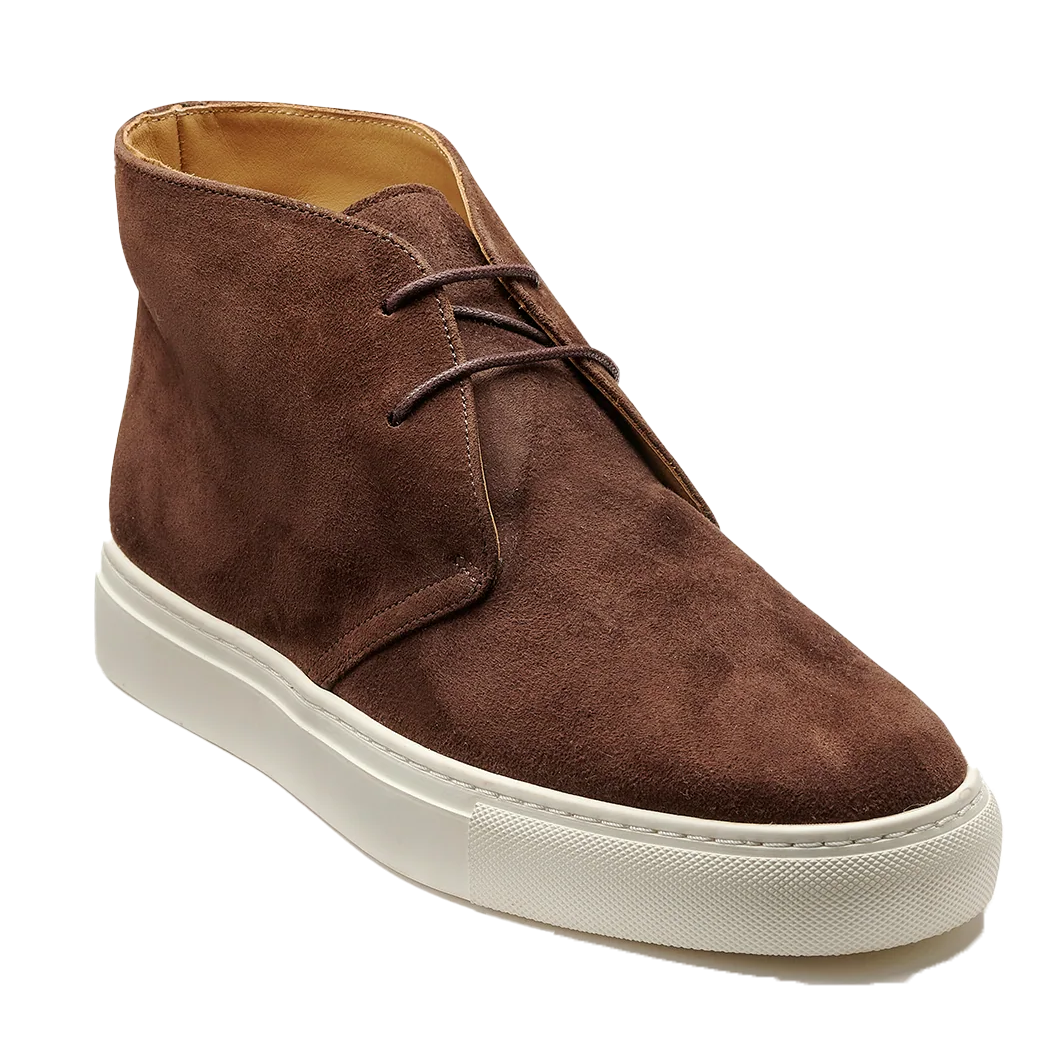 BARKER Orlando Chukka Boots - Mens - Ebony Kid Suede