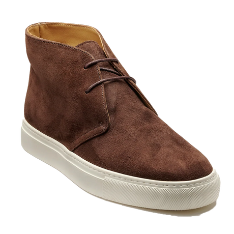 BARKER Orlando Chukka Boots - Mens - Ebony Kid Suede