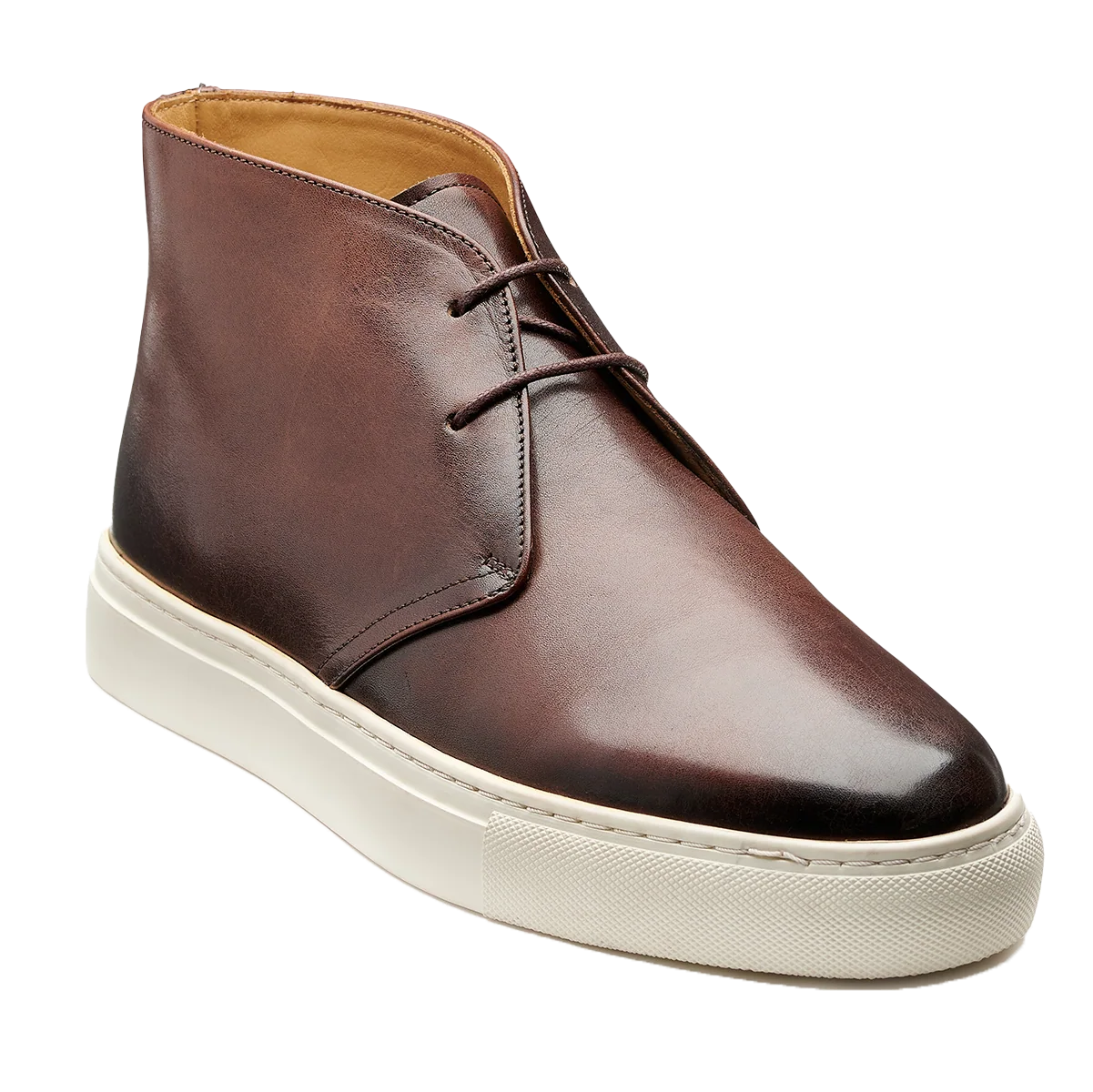 BARKER Orlando Chukka Boots - Mens - Mocha Calf