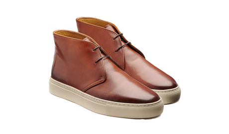 BARKER Orlando Chukka Boots - Mens - Tan Calf