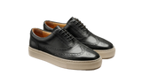 BARKER Owen Shoes - Men's Brogue Sneaker - Black Calf