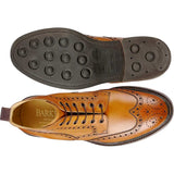 BARKER Pennine Boots - Mens Derby Brogue - Cedar Calf