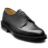 BARKER Penrith Shoes - Mens Derby - Black Grain
