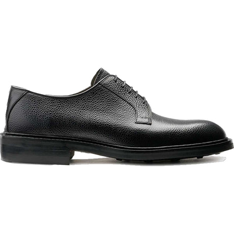 BARKER Penrith Shoes - Mens Derby - Black Grain