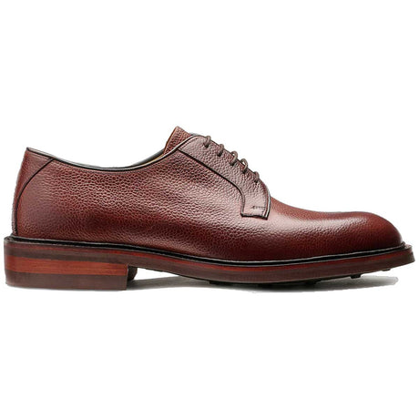 BARKER Penrith Shoes - Mens Derby - Cherry Grain