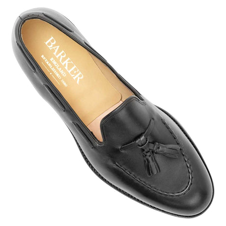 BARKER Pevensy Loafers - Black Calf