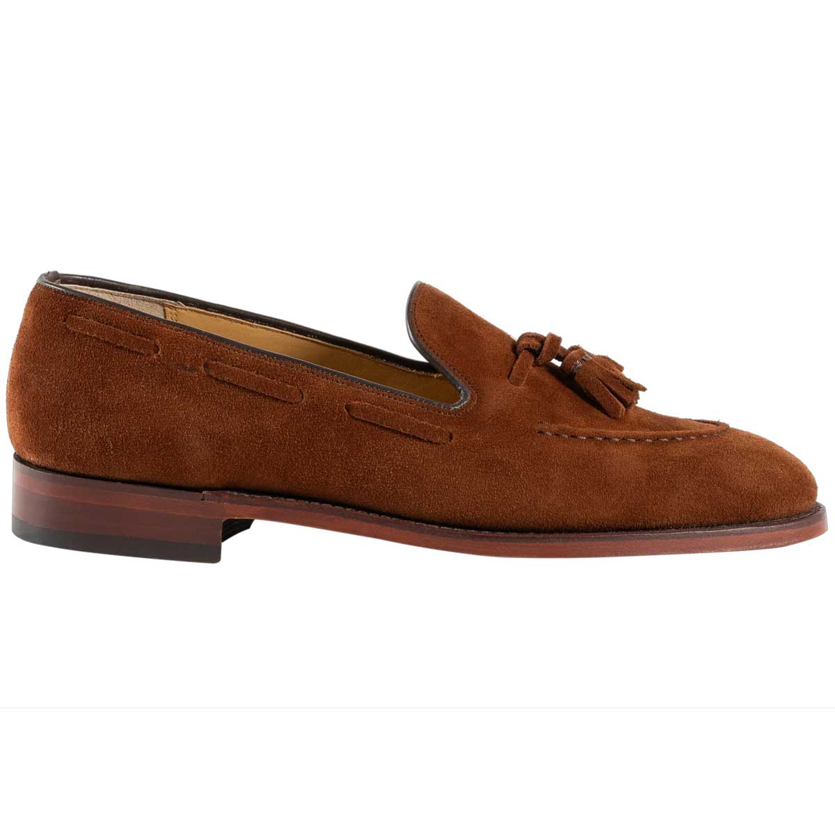 BARKER Pevensy Loafers - Old Snuff Suede