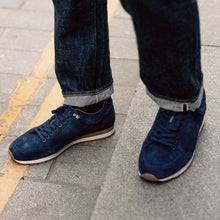 Load image into Gallery viewer, BARKER Seb Sneakers - Mens - Navy Suede
