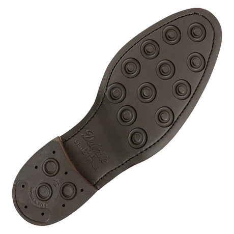 BARKER Skye Shoes - Mens Derby Dainite Sole - Olive Green Grain