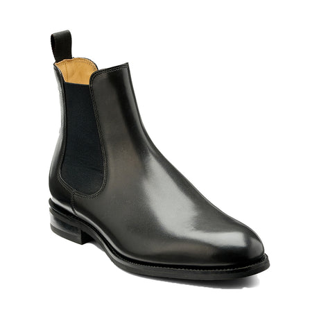 BARKER Wantage Boots - Mens Chelsea - Black Calf - front view