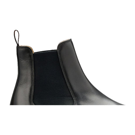 BARKER Wantage Boots - Mens Chelsea - Black Calf - side view