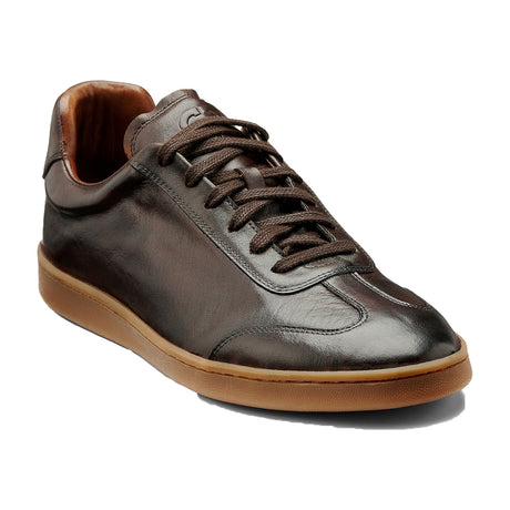 BARKER Wyatt Sneakers - Mens - Chestnut Dip Dyed - front view
