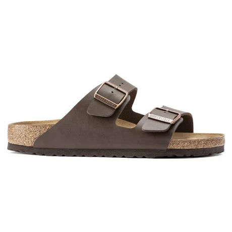 BIRKENSTOCK Arizona Birko-Flor Dark Brown Regular Fit - side view